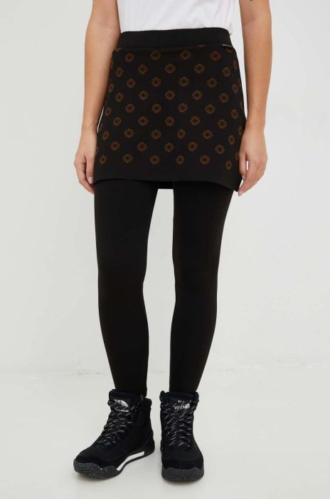 Спортивні легінси Newland Claire жіночі колір чорний з принтом (2904739)