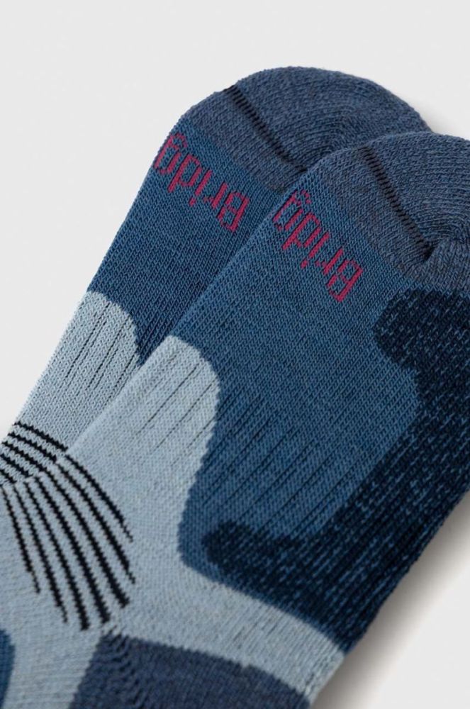 Шкарпетки Bridgedale Midweight Merino Performance колір блакитний (2843312) фото 2
