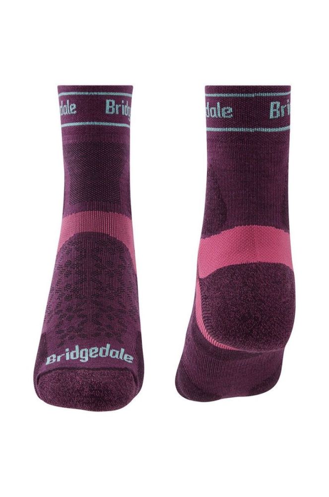 Шкарпетки Bridgedale Ultralight T2 Merino Sport колір рожевий (2843298) фото 2
