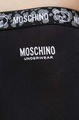 Moschino Underwear жіночі колір чорний з принтом