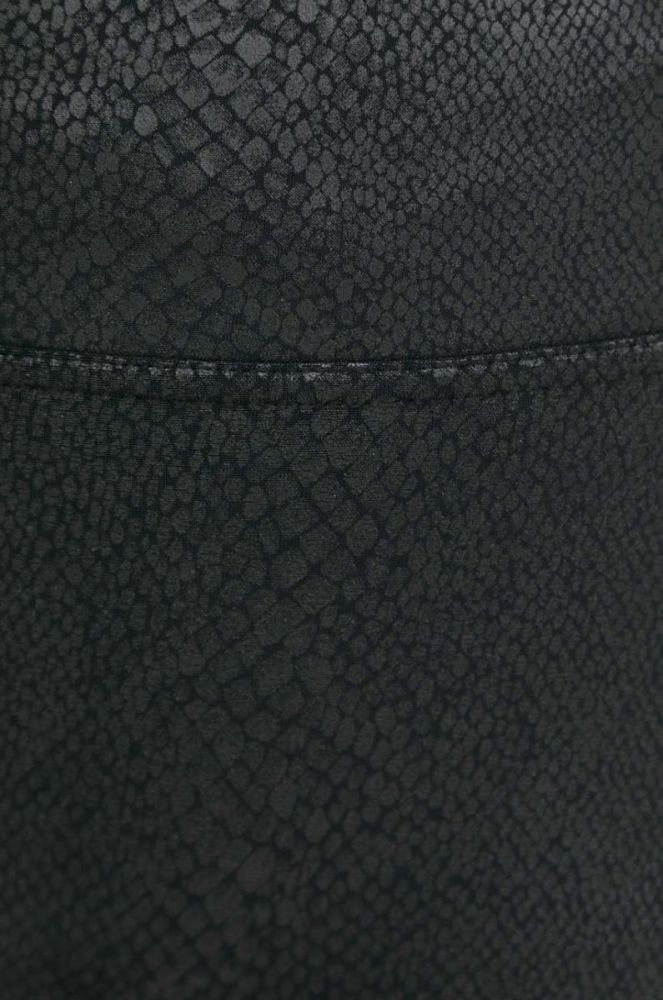 Моделюючі легінси Spanx Faux Leather жіночі колір чорний візерунок фото 4