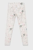 Дитячі легінси Guess колір бежевий візерунок (2420801)