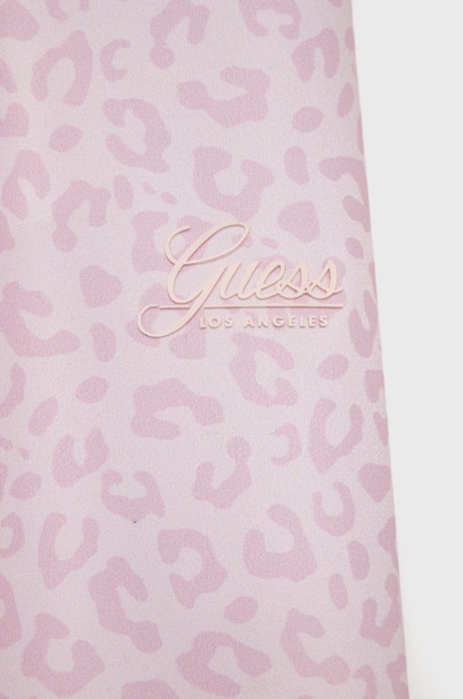 Дитячі легінси Guess колір рожевий візерунок (2420808) фото 2