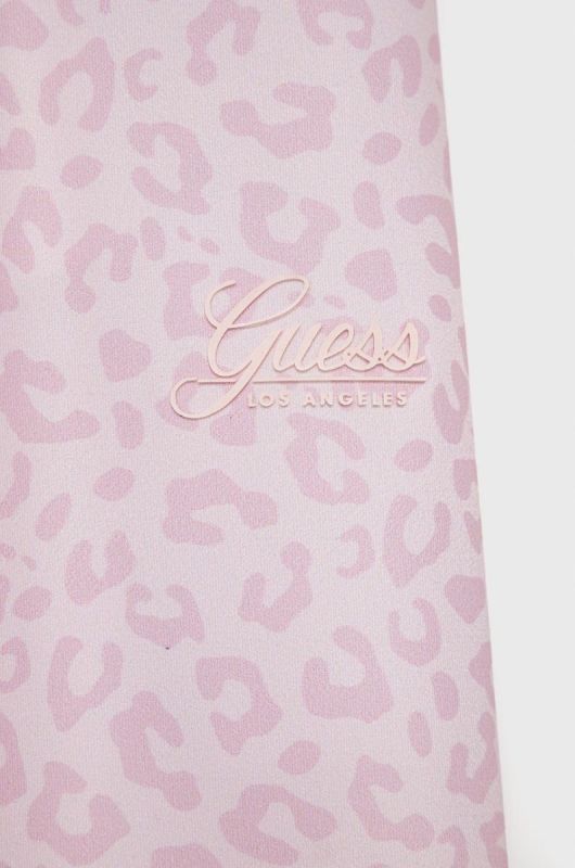 Дитячі легінси Guess колір рожевий візерунок (2420808) фото 2