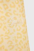 Дитячі легінси Guess колір жовтий візерунок