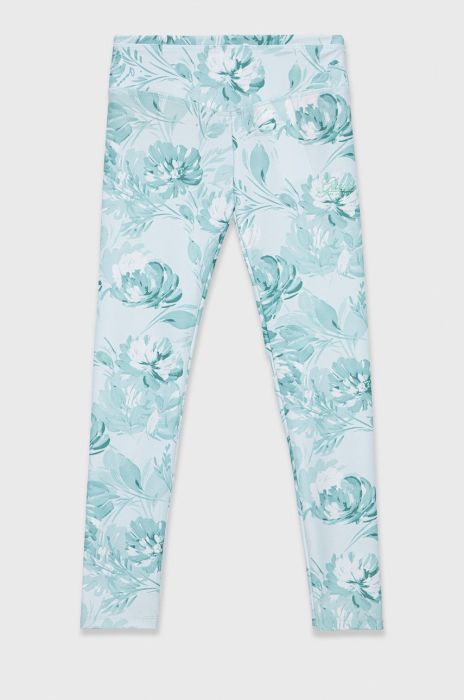 Дитячі легінси Guess колір бірюзовий візерунок (2420811)