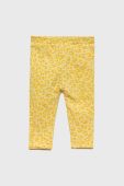 Дитячі двосторонні легінси Guess колір жовтий візерунок