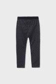 Дитячі легінси Mayoral колір чорний візерунок (2597204)