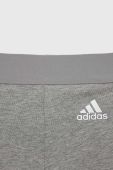 Дитячі легінси adidas колір сірий з аплікацією (2869703)