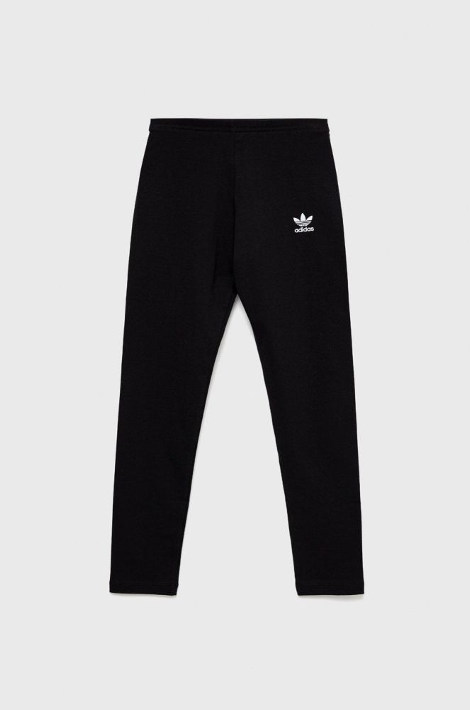 Дитячі легінси adidas Originals колір чорний однотонні (2500602)