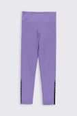Дитячі легінси Coccodrillo колір фіолетовий з принтом (2552501)