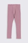 Дитячі легінси Coccodrillo колір фіолетовий меланж