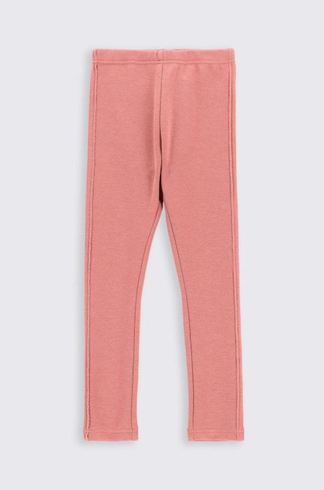 Дитячі легінси Coccodrillo колір коричневий меланж