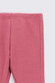 Дитячі легінси Coccodrillo колір бордовий однотонні (2808826)