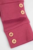 Легінси для немовлят Coccodrillo колір бордовий однотонні