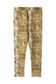 Дитячі легінси Reima колір жовтий візерунок