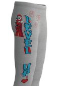 Дитячі бавовняні легінси Lego Wear колір сірий з принтом