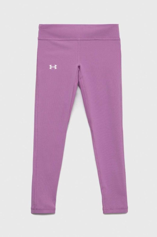 Дитячі легінси Under Armour колір фіолетовий з принтом (2688406) фото 4