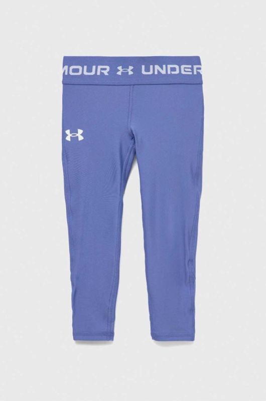 Дитячі легінси Under Armour колір фіолетовий з принтом (3134290)