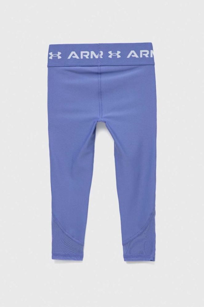 Дитячі легінси Under Armour колір фіолетовий з принтом (3134290) фото 2