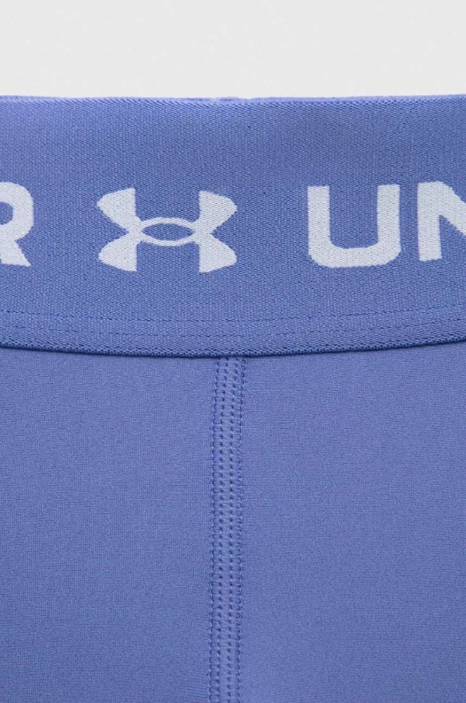 Дитячі легінси Under Armour колір фіолетовий з принтом (3134290) фото 3