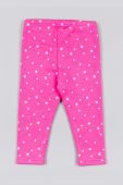 Дитячі легінси zippy колір рожевий візерунок