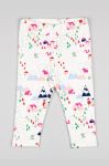 Легінси для немовлят zippy колір білий візерунок