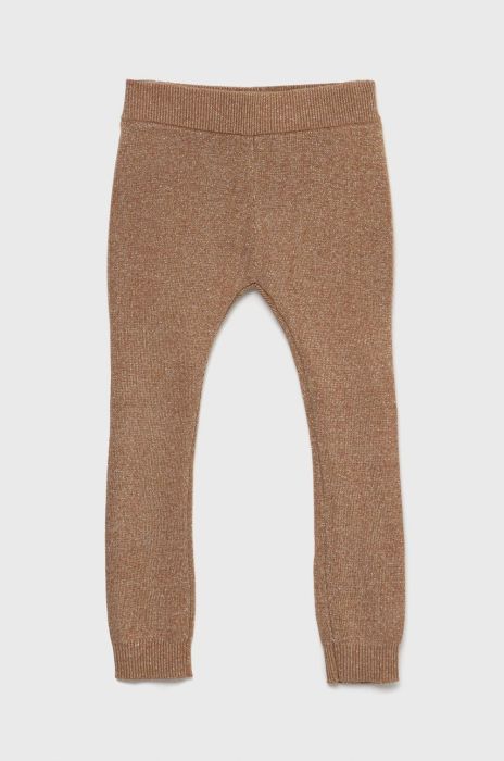 Дитячі легінси Birba&Trybeyond колір коричневий однотонні (2746742)