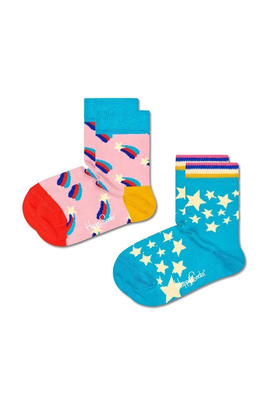 Дитячі шкарпетки Happy Socks 2-pack колір барвистий (2532882)