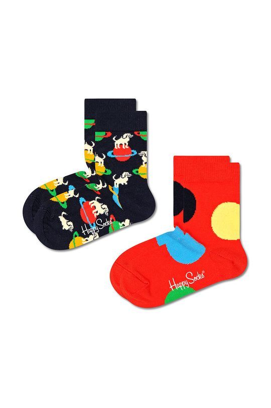 Дитячі шкарпетки Happy Socks 2-pack колір барвистий (2532885)