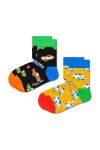Дитячі шкарпетки Happy Socks 2-pack колір барвистий (2532894)