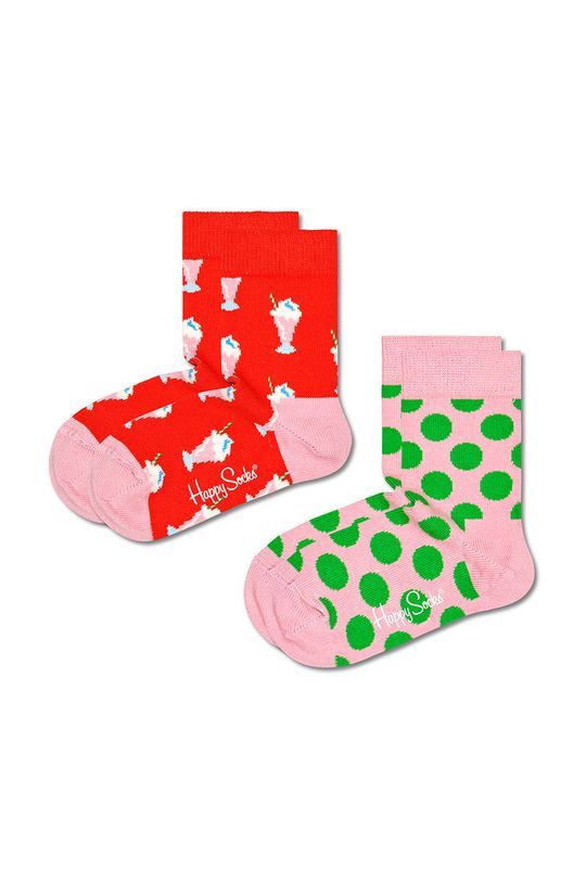 Дитячі шкарпетки Happy Socks 2-pack колір барвистий (2532896)