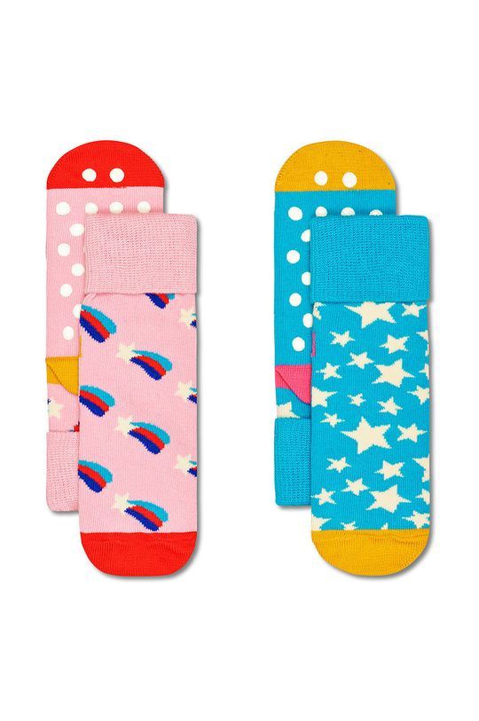 Дитячі шкарпетки Happy Socks 2-pack колір барвистий (2569871)