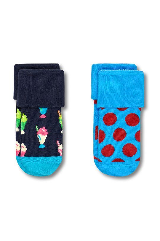 Дитячі шкарпетки Happy Socks 2-pack колір барвистий (2569883)