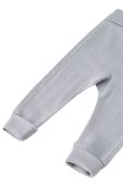 Легінси для немовлят Reima колір сірий однотонні