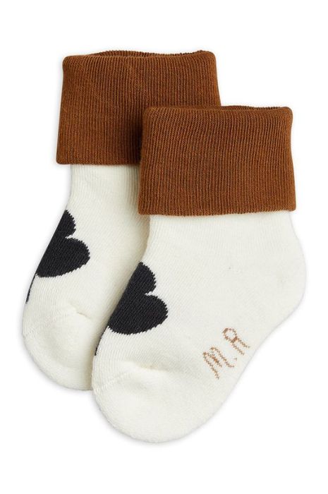 Дитячі шкарпетки Mini Rodini колір білий (2580434)