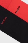 Шкарпетки HUGO (2-pack) чоловічі колір червоний