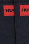 Шкарпетки HUGO (2-pack) чоловічі колір синій (3030161)