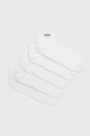 Шкарпетки BOSS (5-pack) чоловічі колір білий