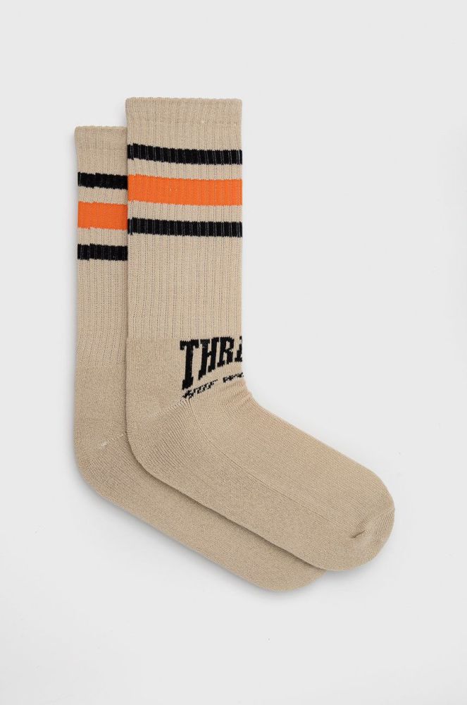 Шкарпетки HUF X Trasher чоловічі колір бежевий