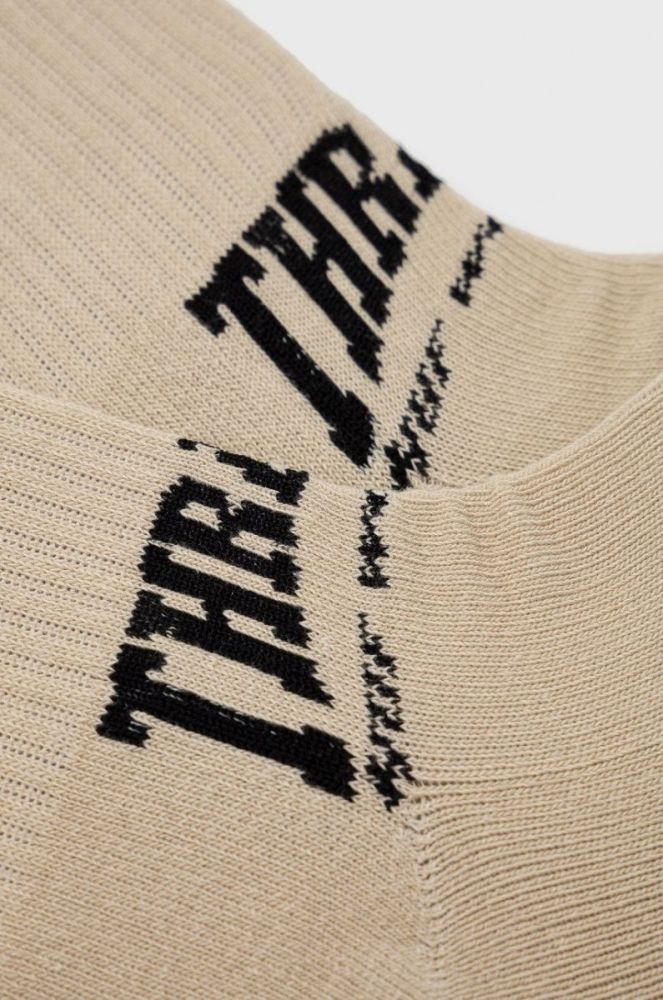 Шкарпетки HUF X Trasher чоловічі колір бежевий фото 2