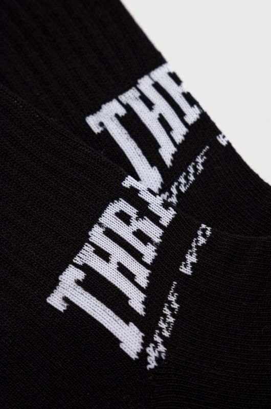 Шкарпетки HUF X Trasher чоловічі колір чорний фото 2