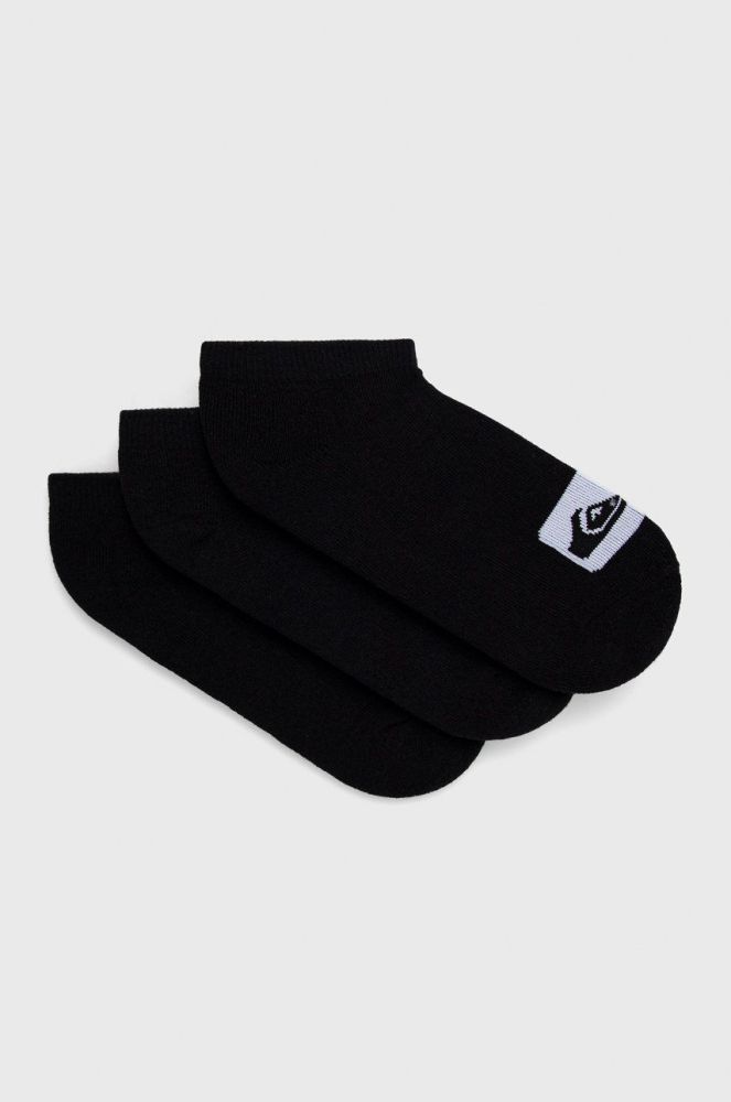 Шкарпетки Quiksilver (3-pack) чоловічі колір чорний (2521417)