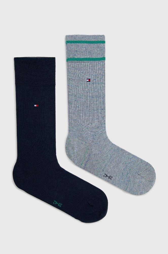 Шкарпетки Tommy Hilfiger чоловічі колір зелений (2641295)