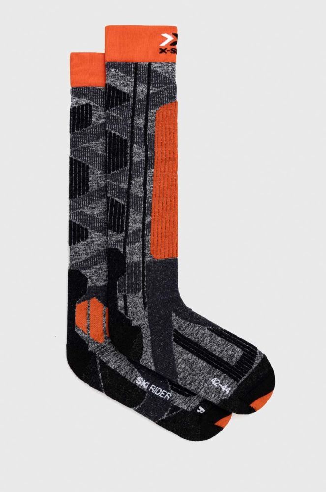 Лижні шкарпетки X-Socks Ski Rider 4.0 колір помаранчевий (2852439)