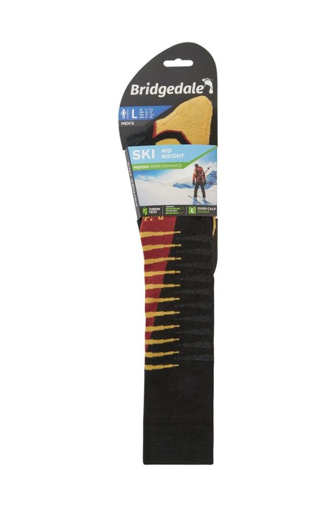 Лижні шкарпетки Bridgedale Midweight Merino Performance колір жовтий (2805940) фото 3