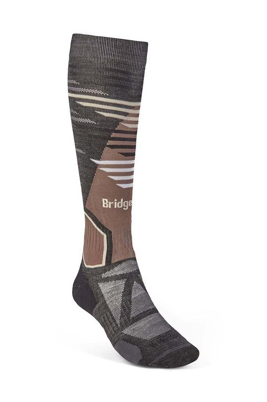 Лижні шкарпетки Bridgedale Lightweight Merino Performane колір сірий (3687992)