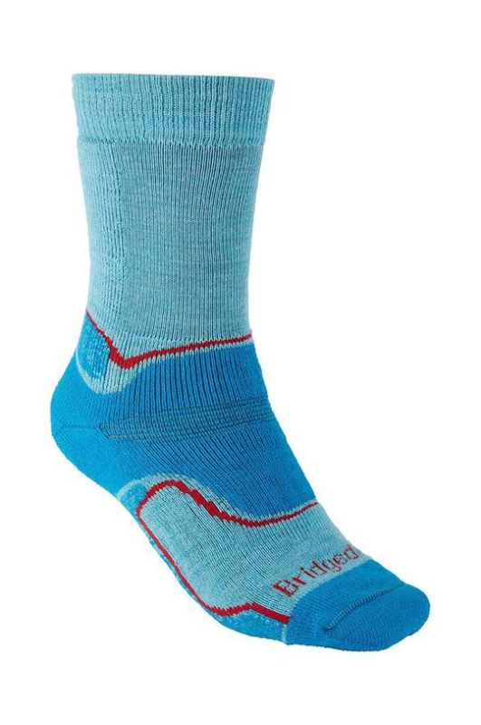 Шкарпетки Bridgedale Midweight Merino Performance колір блакитний (2844024)