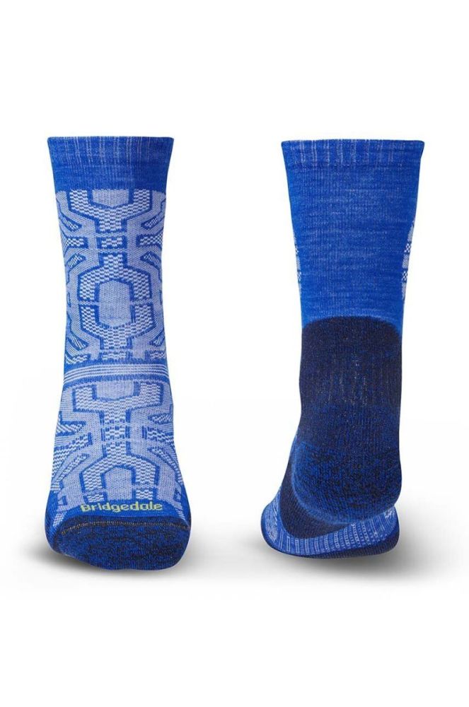 Шкарпетки Bridgedale Ultra Light Merino Performance колір блакитний фото 3