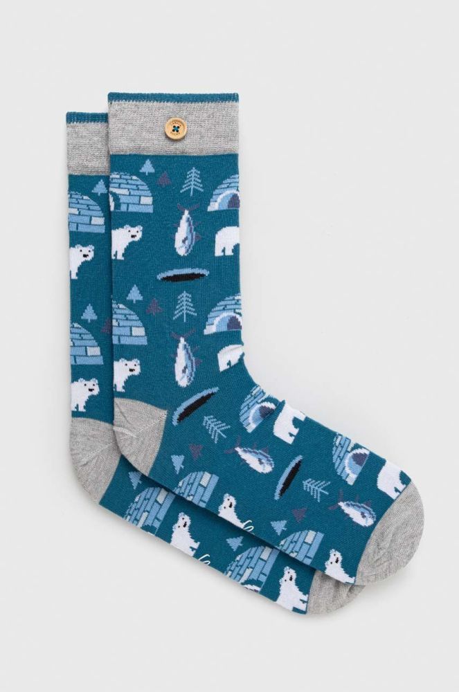 Шкарпетки Cabaia чоловічі колір блакитний (2923110)